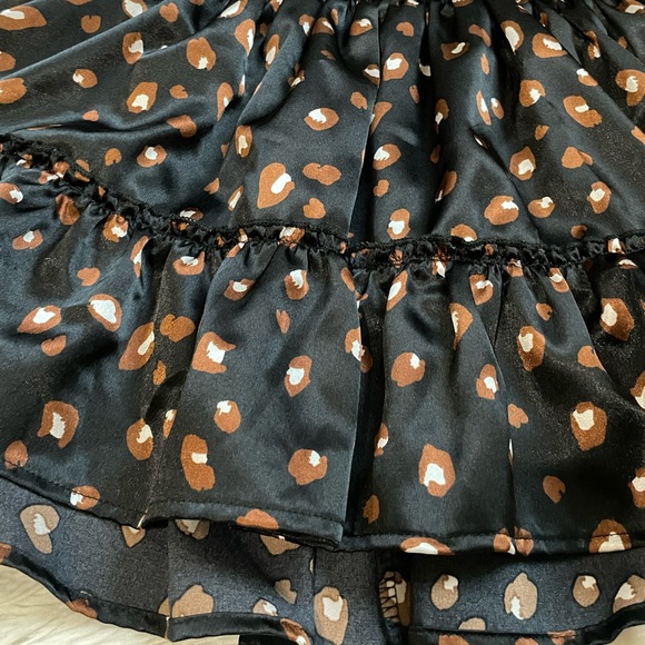 Altard State leopard print mini ruffled skirt - Picture 11 of 13